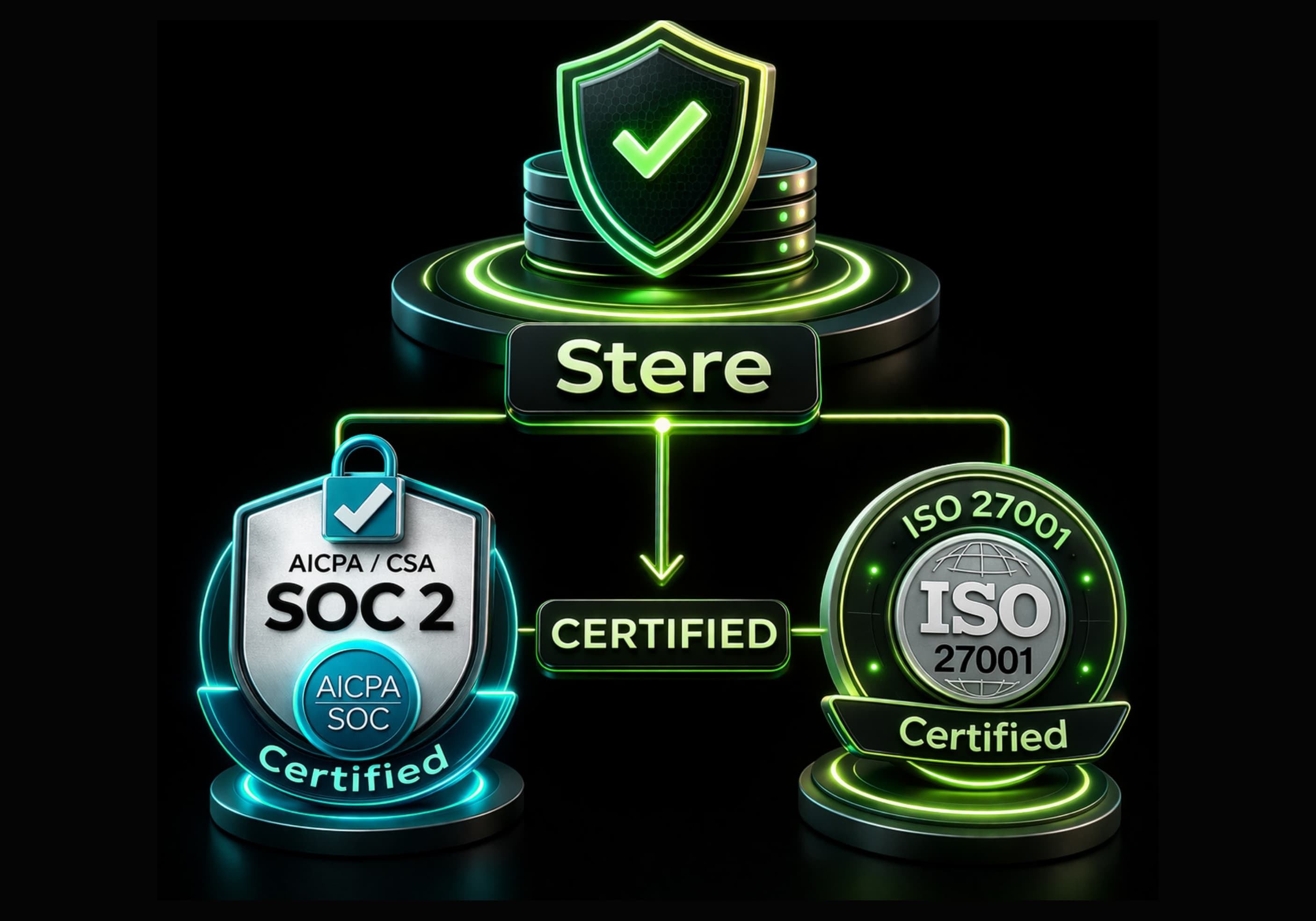 Security & Trust: SOC2 and ISO 27001 Certified
